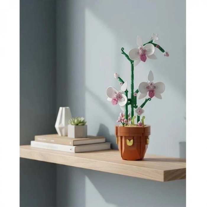 DOSTOYS 116-10 BOTANİK KOLEKSİYONU BLOK OYUNCAK KELEBEK ORKİDE 379 PARÇA 6+