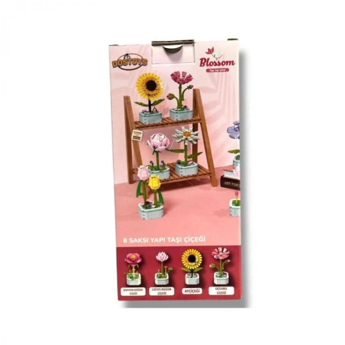 DOSTOYS 103-A7 BLOSSOM ÇİÇEK BLOK OYUNCAK GESANG ÇİÇEĞİ