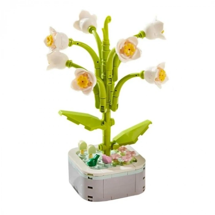 DOSTOYS 103-B3 BLOSSOM ÇİÇEK BLOK OYUNCAK ORKİDE