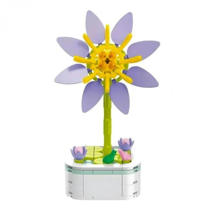 DOSTOYS 103-B4 BLOSSOM ÇİÇEK BLOK OYUNCAK NİLÜFER