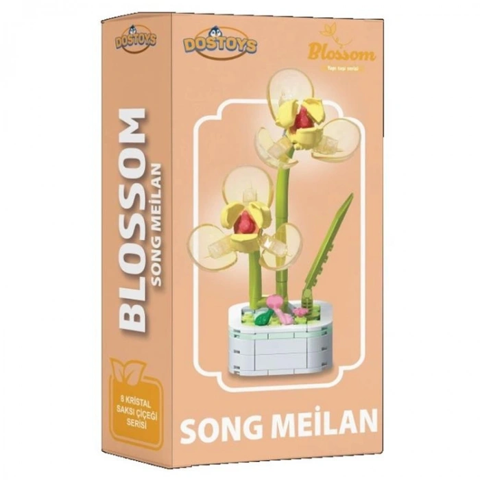 DOSTOYS 103I-6 BLOSSOM KRİSTAL GRADYAN ÇİÇEKLER BLOK OYUNCAK SONG MEILAN