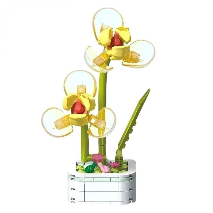 DOSTOYS 103I-6 BLOSSOM KRİSTAL GRADYAN ÇİÇEKLER BLOK OYUNCAK SONG MEILAN