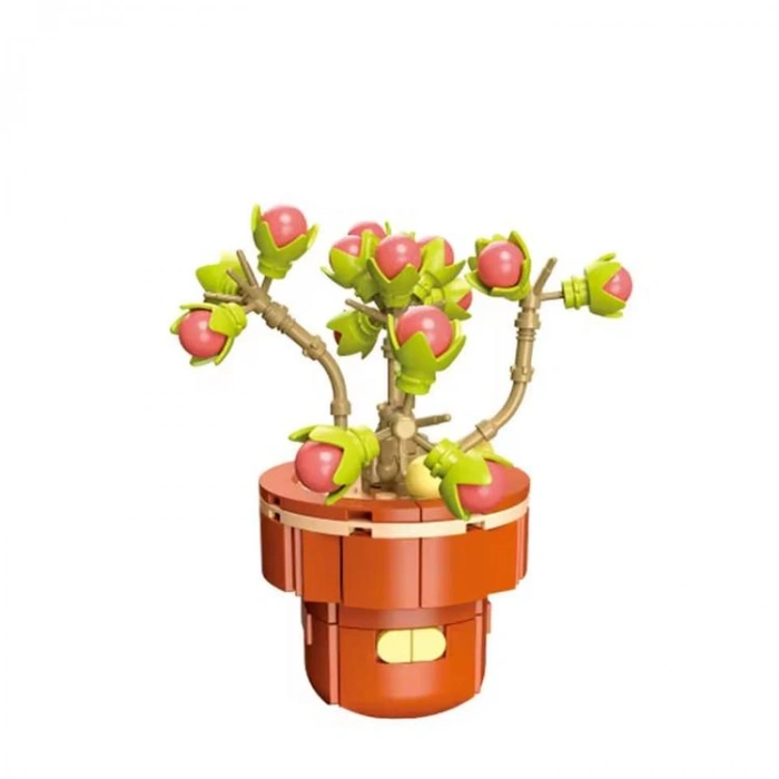 DOSTOYS 113-18 BLOSSOM MİNİ ÇİÇEK BLOK OYUNCAK MARS ÇİÇEĞİ 162 PARÇA 6+