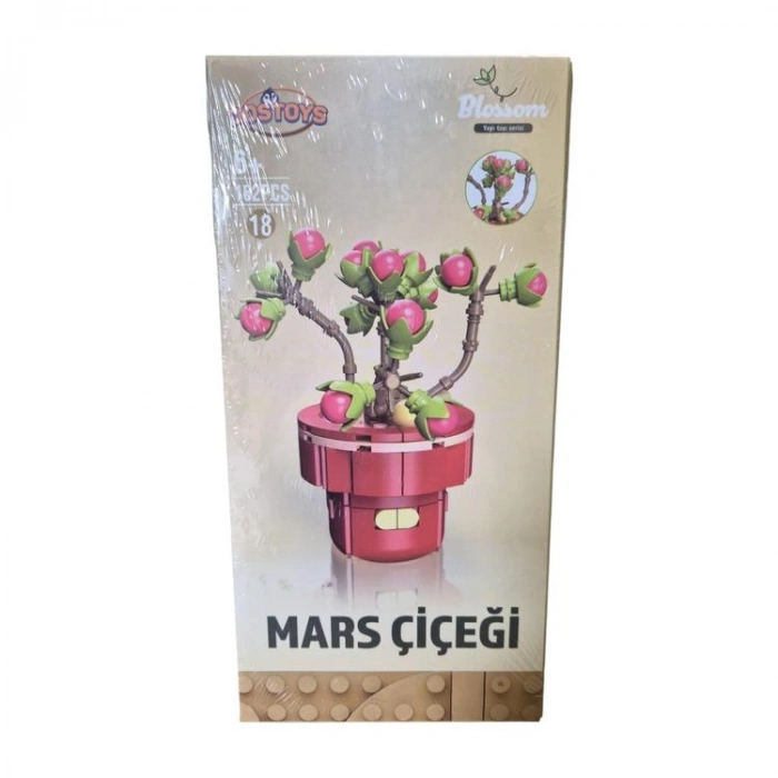 DOSTOYS 113-18 BLOSSOM MİNİ ÇİÇEK BLOK OYUNCAK MARS ÇİÇEĞİ 162 PARÇA 6+