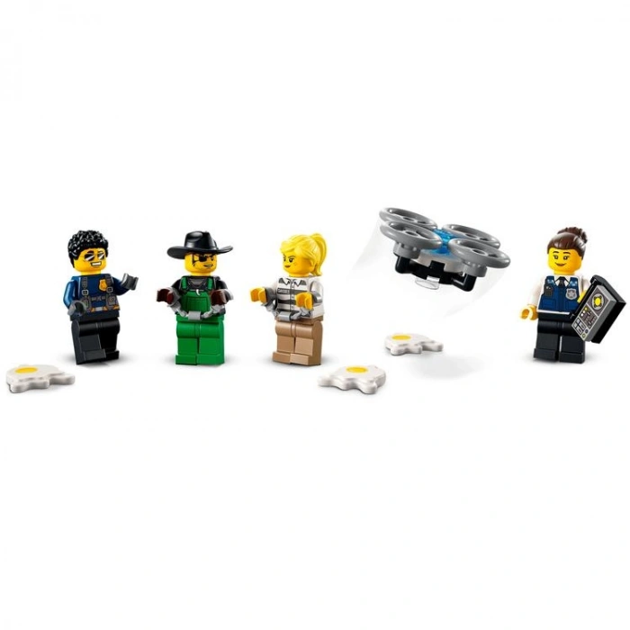 LEGO 60315 CİTY POLİS MOBİL KOMUTA KAMYONU 436 PARÇA 6+
