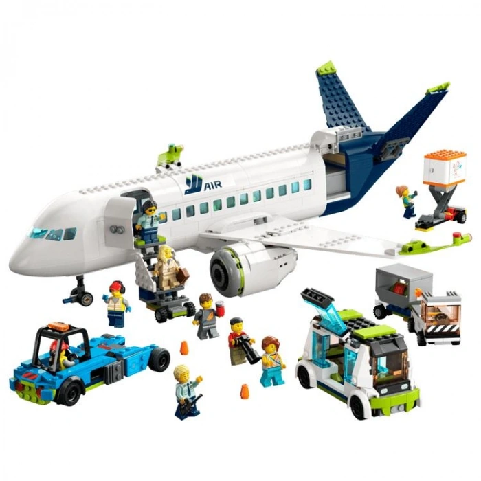 LEGO 60367 CİTY YOLCU UÇAĞI 913 PARÇA 7+