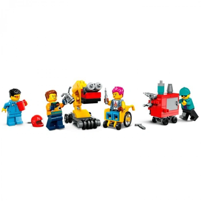 LEGO 60389 CİTY ARAÇ MODİFİYE ATÖLYESİ 507 PARÇA 6+