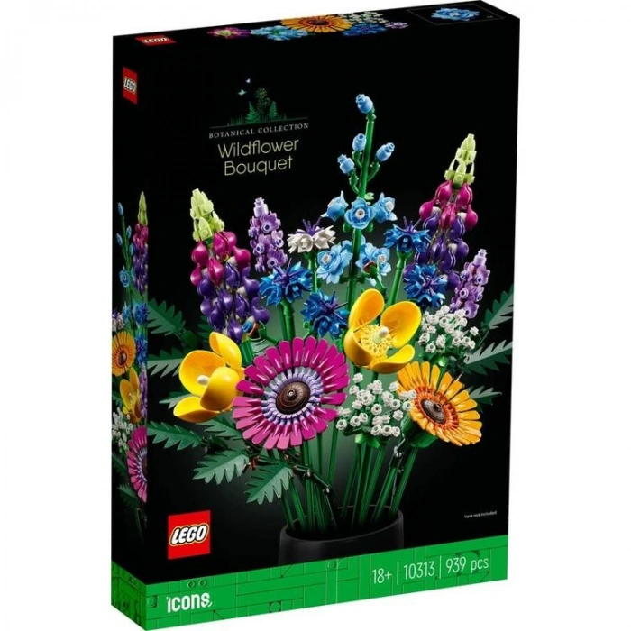 LEGO 10313 BOTANICAL KIR ÇİÇEKLERİ BUKETİ 939 PARÇA 18+