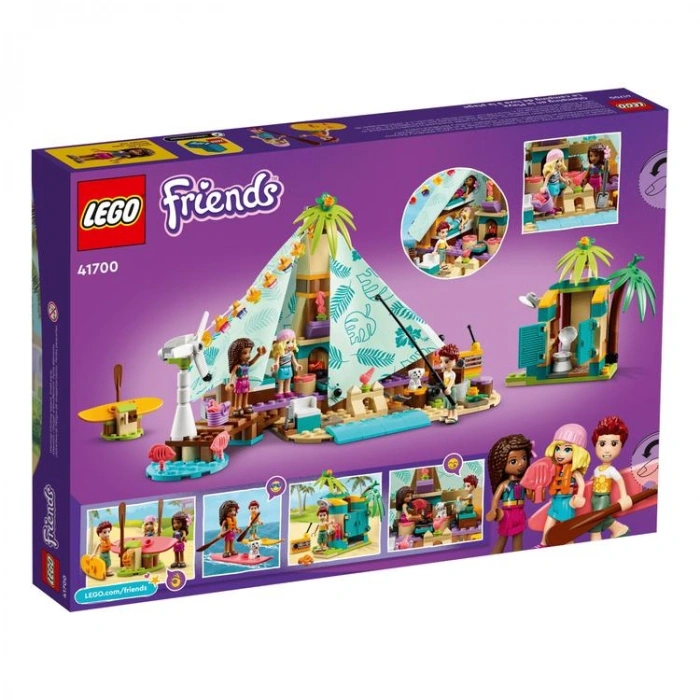 LEGO FRIENDS 41700 FRIENDS SAHİLDE LÜKS KAMP (PLAJ ÇADIRI)380 PARÇA 6+