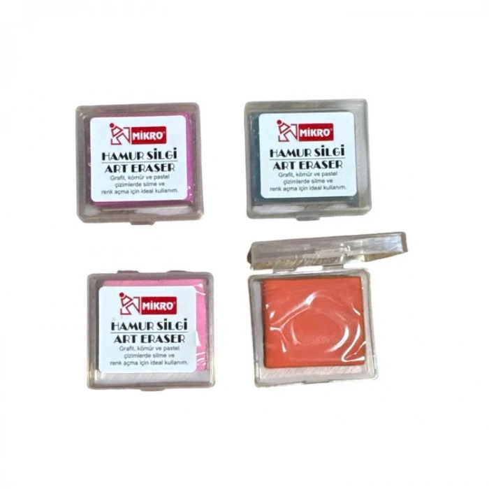 MİKRO HS22 PASTEL RENKLİ HAMUR SİLGİ - TEKLİ