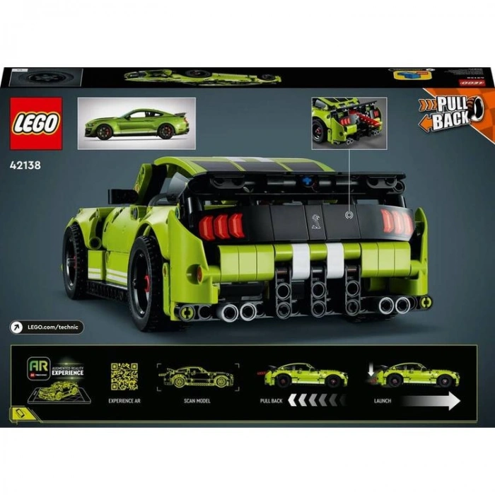 LEGO 42138 TECHNIC FORD MUSTANG SHELBY GT500 544 PARÇA 9+