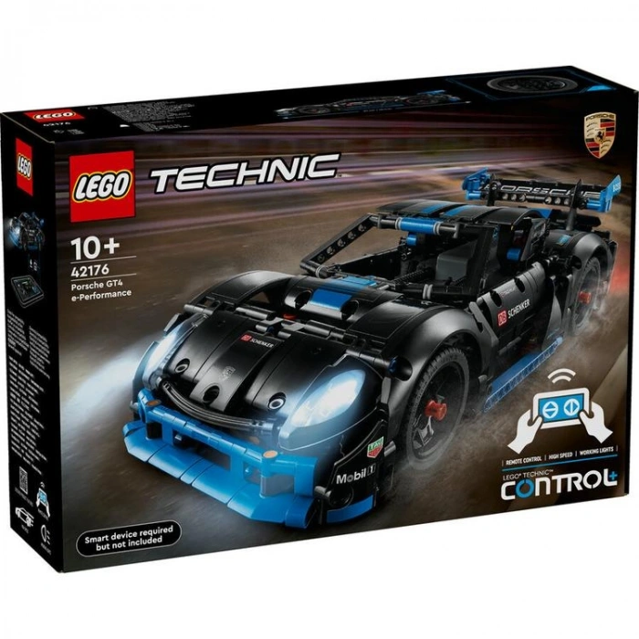 LEGO TECHNIC 42176  PORSCHE GT4 E-PERFORMANCE YARŞ ARABASI 834 PARÇA 9+