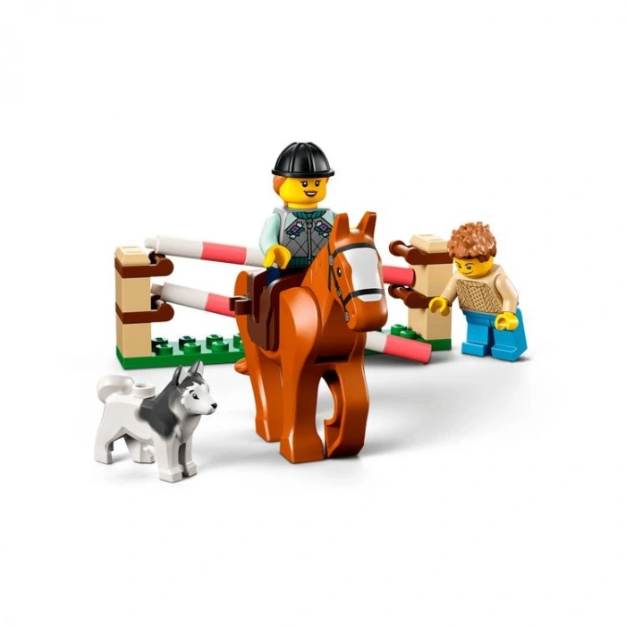 LEGO 60327 CİTY AT NAKLİYE RÖMORKU ARACI 196 PARÇA 5+