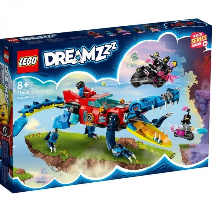 LEGO 71458 DREAMZzz  TİMSAH ARABA 494 PARÇA 8+