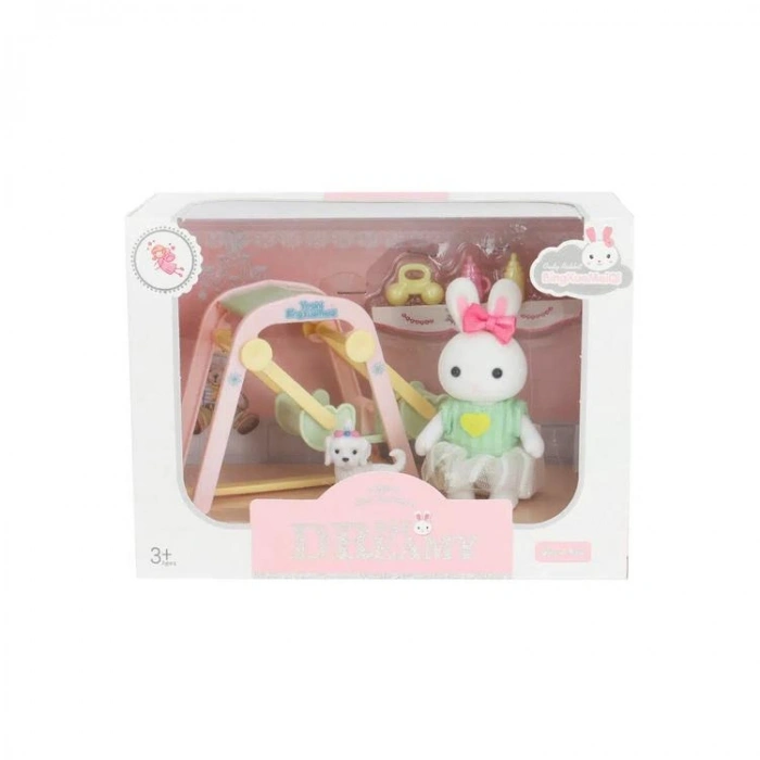 MEGA 6621A-2 BAY DREAMY MINI AKSESUARLI PET SALINCAK SETİ 3+