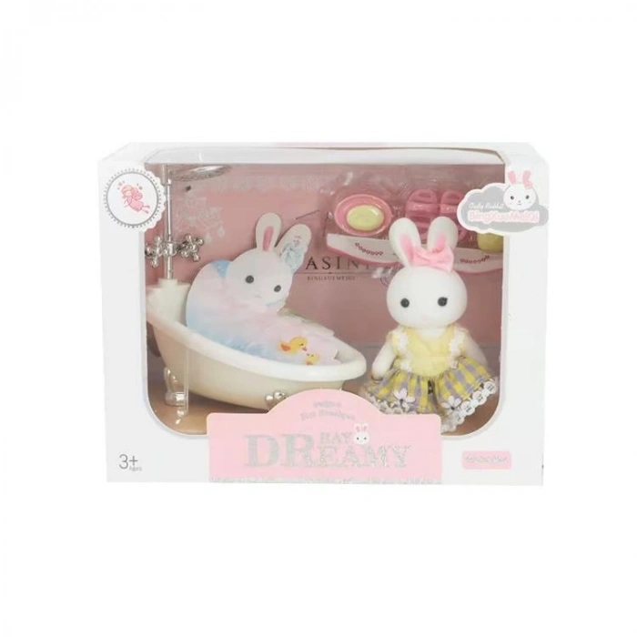 MEGA 6621A-4 BAY DREAMY MINI AKSESUARLI PET BANYO SETİ 3+