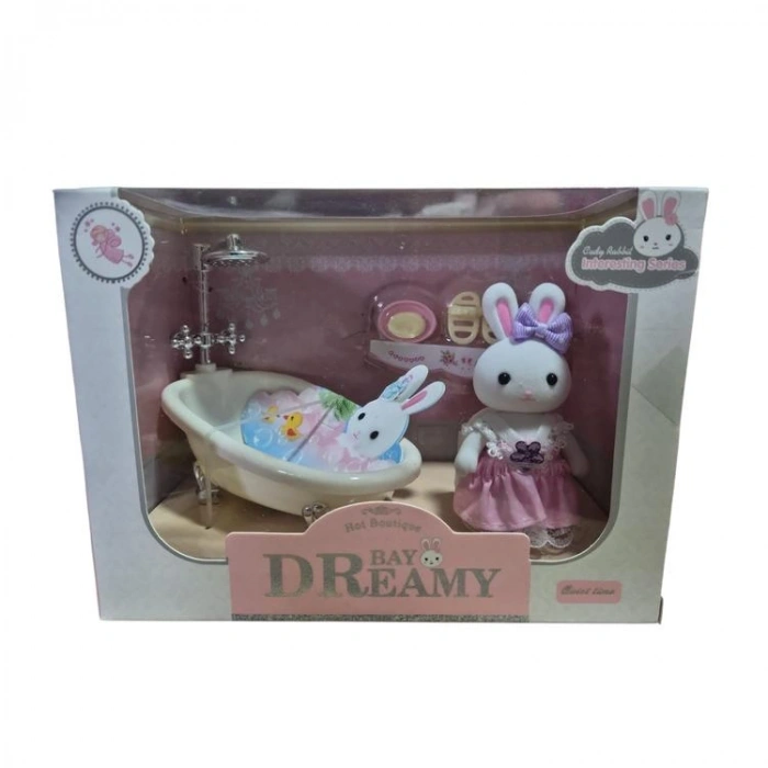 MEGA 6621A-4 BAY DREAMY MINI AKSESUARLI PET BANYO SETİ 3+