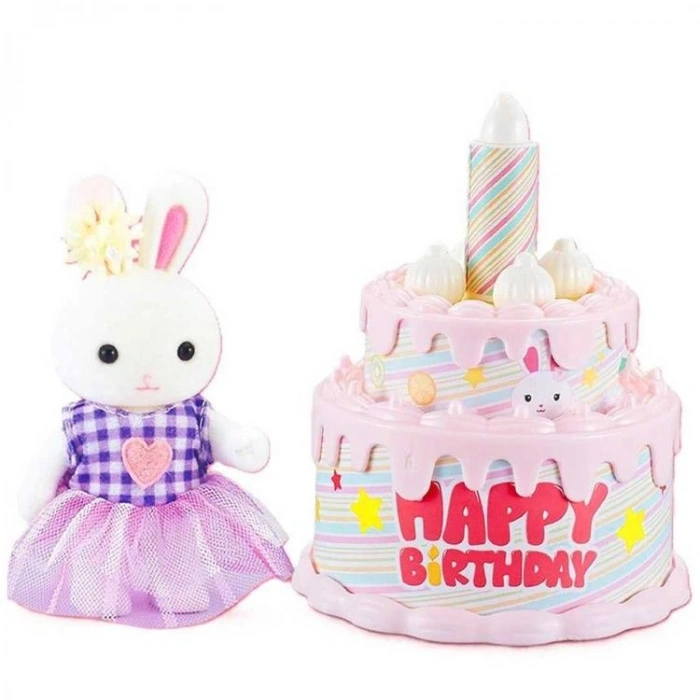 MEGA 6621-8 BAY DREAMY MINI AKSESUARLI PET DOĞUM GÜNÜ KEK SETİ 3+