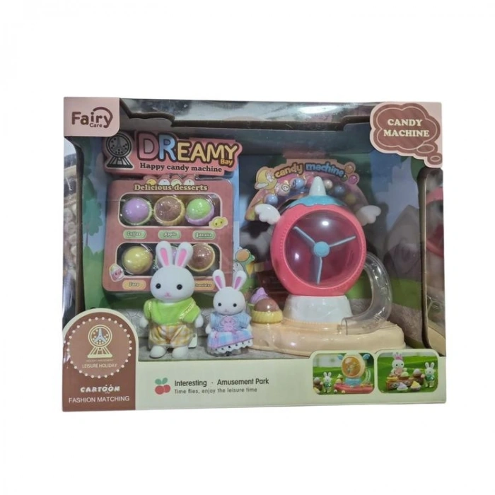 MEGA 6658 BAY DREAMY MINI AKSESUARLI PET ŞEKER MAKİNESİ SETİ 3+