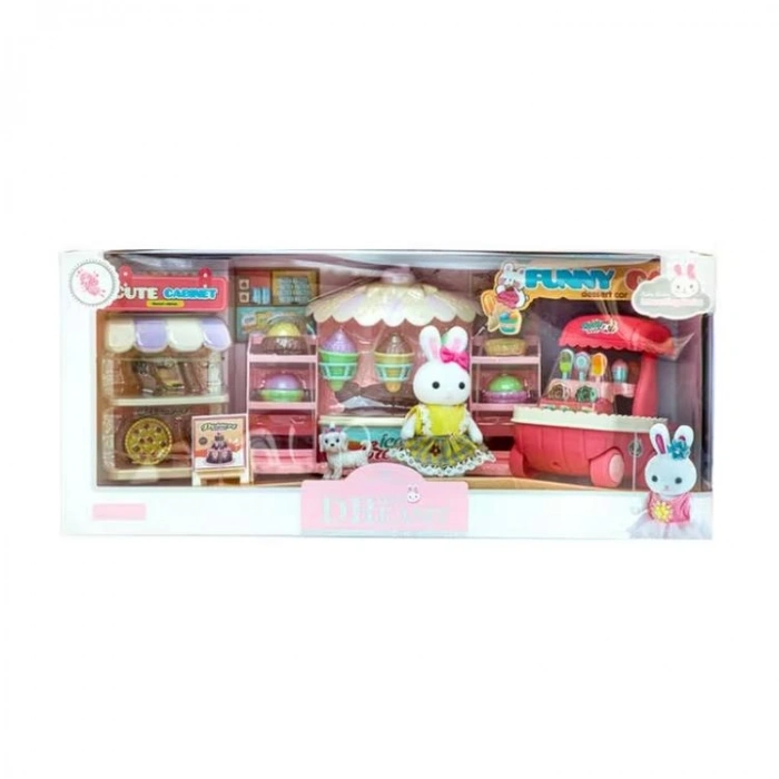 MEGA 6692 BAY DREAMY MINI AKSESUARLI ŞEKERLEME İSTASYONU OYUN SETİ 3+
