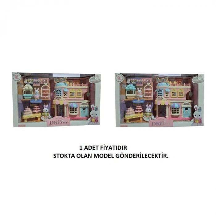 MEGA 6683 BAY DREAMY MINI AKSESUARLI PASTANE OYUN SETİ 3+