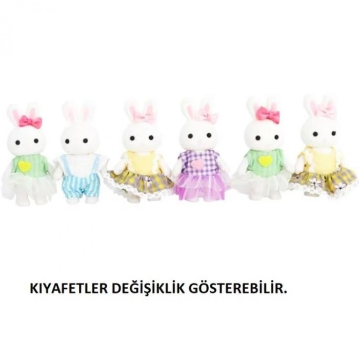 MEGA 6627 BAY DREAMY MINI AKSESUARLI YATAK ODASI VE SALON TAKIMI OYUN SETİ 3+