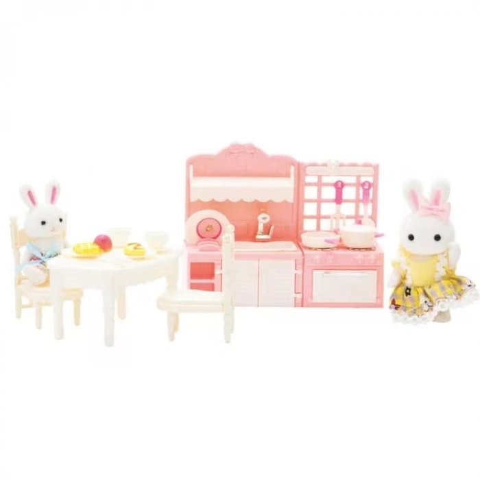 MEGA 6626 BAY DREAMY MINI AKSESUARLI ÇİFT KATLI MUTFAK OYUN SETİ 3+