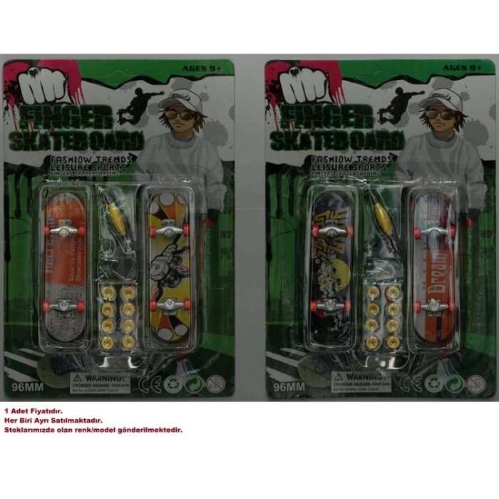 KIZILKAYA SP4681 (2011-A6) MİNİ PARMAK KAYKAY 2LI  1 SET  9+