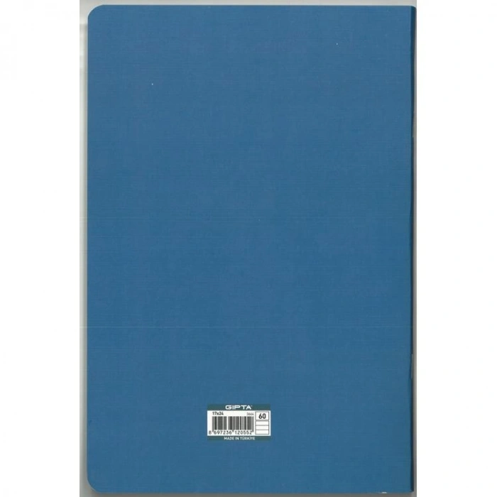 GIPTA ART MASTER 17X24  TEL DİKİŞLİ KARTON KAPAK 60 YP ÇİZGİLİ DEFTER 3664 - TEKLİ