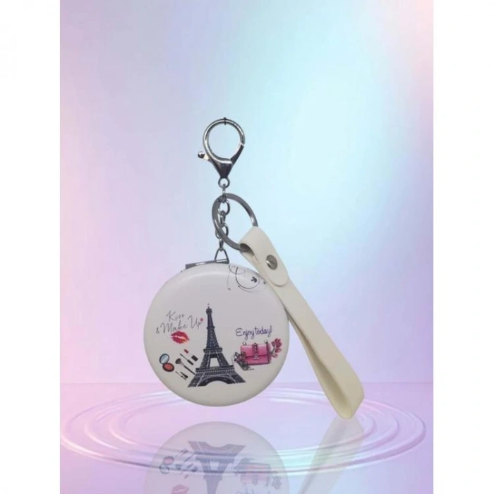 GIPTA K9902 CITY YUVARLAK AYNA ANAHTARLIK - TEKLİ