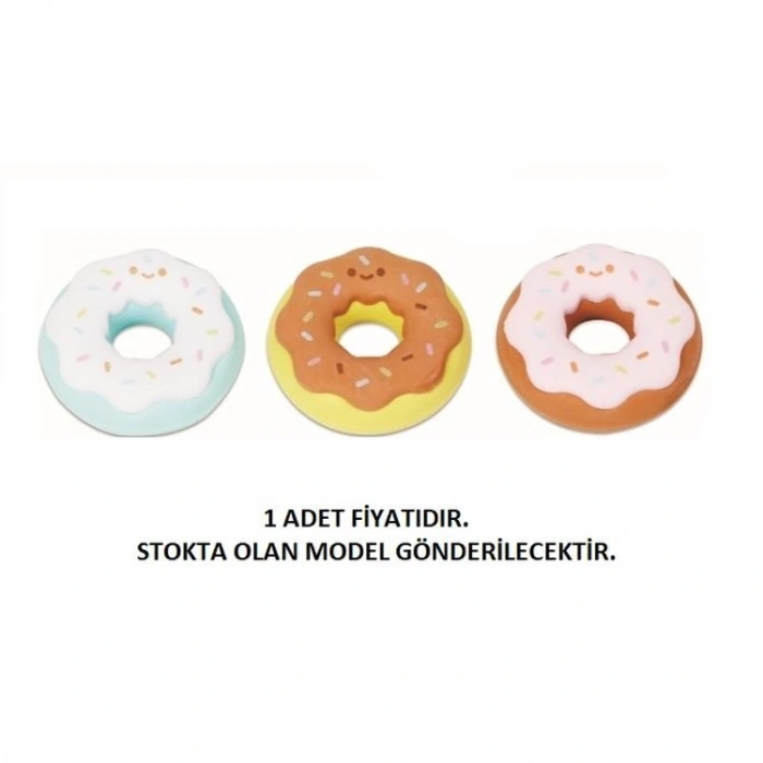 GIPTA K2375 DONUT PET BOX YUMUŞAK ESNEK RENKLİ SİLGİ - TEKLİ