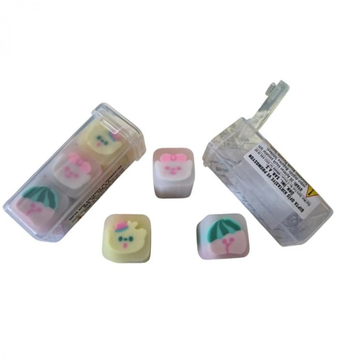 GIPTA K2382 LİTTLE ONE 3LÜ MIX PP BOX RENKLİ SİLGİ - TEKLİ