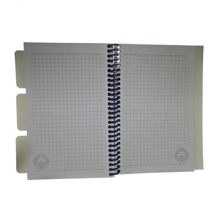 TMN 6075620 FENERBAHÇE 13 x 18 AYRAÇLI KRT. KPK. SPİRALLİ BLOKNOT PLANLAYICI