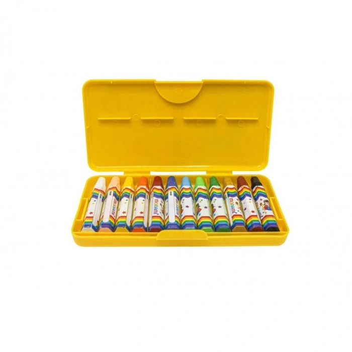 MONAMİ  OIL YAĞLI PASTEL BOYA PLASTİK KUTULU 12Lİ (12 RENK)