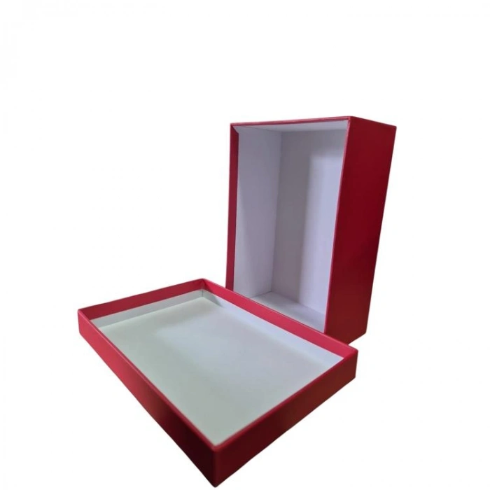 PİN  NO:10 KIRMIZI DİKDÖRTGEN HEDİYE KUTUSU 37x28,5x16,5 cm- TEKLİ