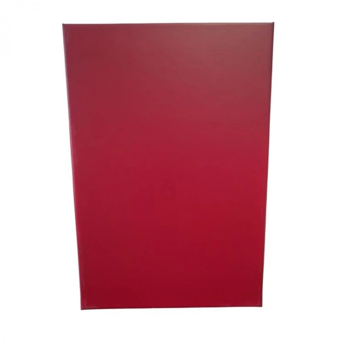 PİN  NO:10 BORDO DİKDÖRTGEN HEDİYE KUTUSU 37x28,5x16,5 cm- TEKLİ