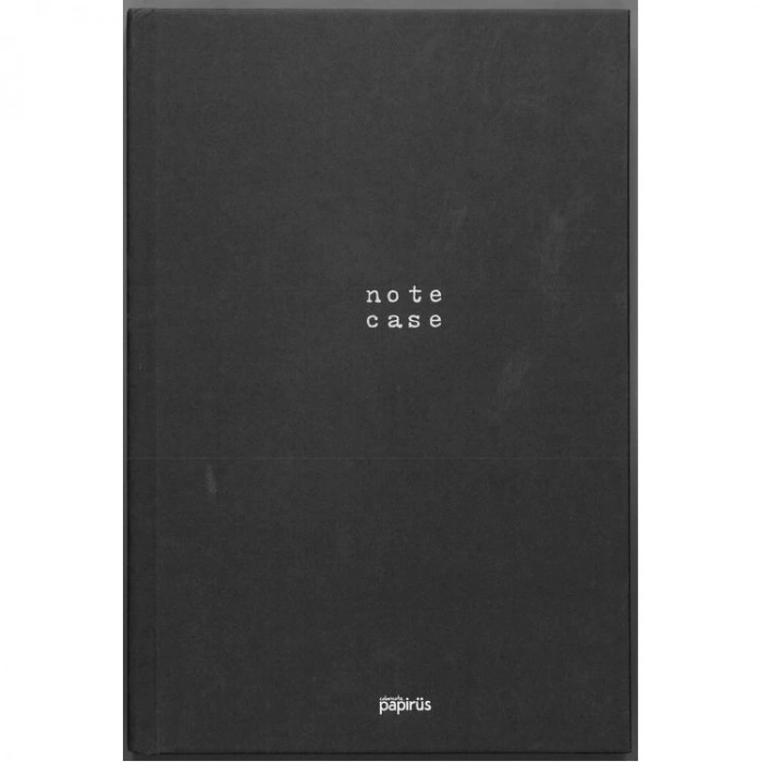 PAPİRÜS  NOTE CASE SERT KAPAK CİLTLİ 16X23 96YP. ÇİZGİSİZ (DÜZ) DEFTER