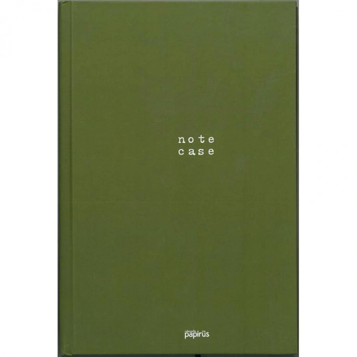 PAPİRÜS  NOTE CASE SERT KAPAK CİLTLİ 16X23 96YP. ÇİZGİLİ DEFTER