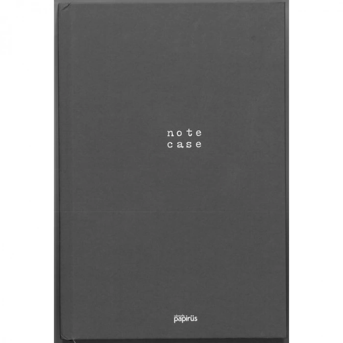 PAPİRÜS  NOTE CASE SERT KAPAK CİLTLİ 16X23 96YP. ÇİZGİLİ DEFTER