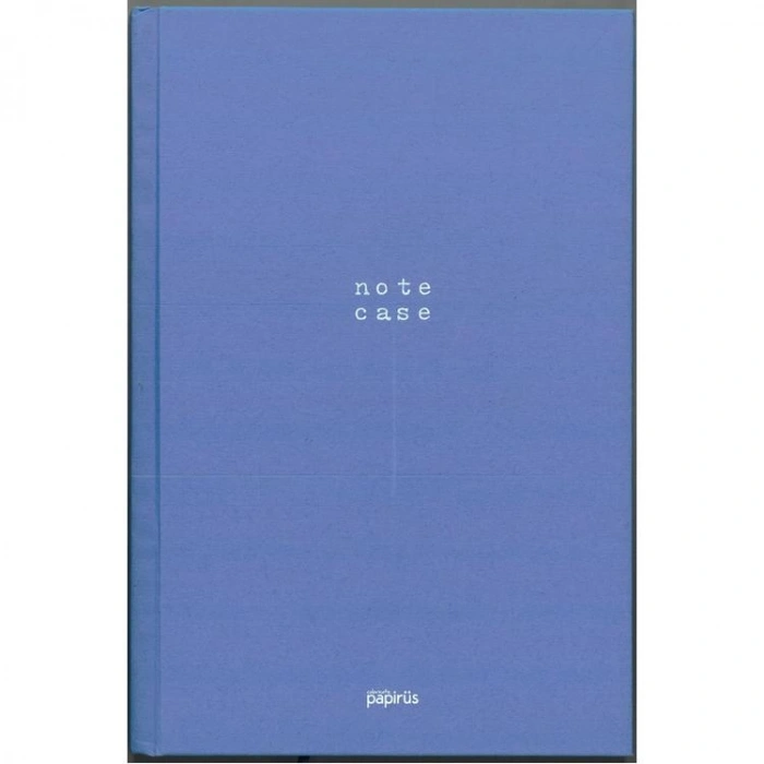 PAPİRÜS  NOTE CASE SERT KAPAK CİLTLİ 16X23 96YP. ÇİZGİLİ DEFTER