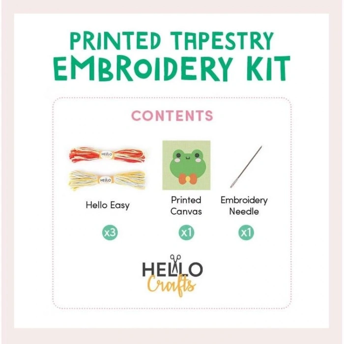 HELLO CRAFTS HC502 BASKILI GOBLEN KİTİ - YELKENLİ