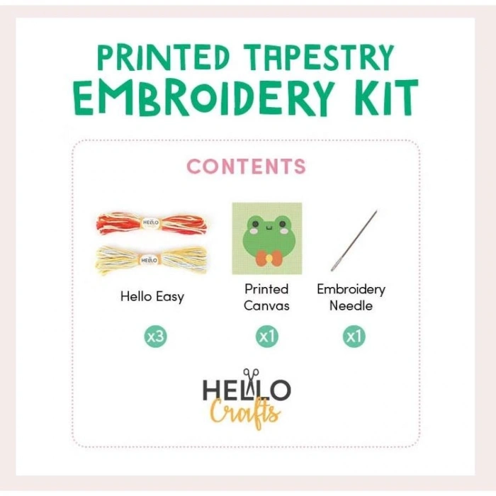 HELLO CRAFTS HC504 BASKILI GOBLEN KİTİ - KİRAZ