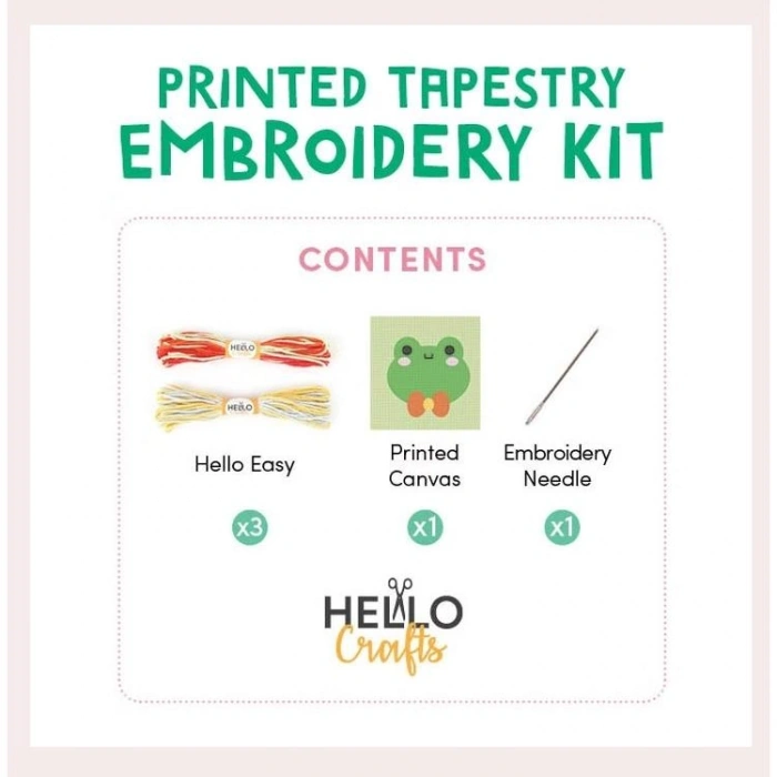 HELLO CRAFTS HC509 BASKILI GOBLEN KİTİ - SEVİMLİ ARI