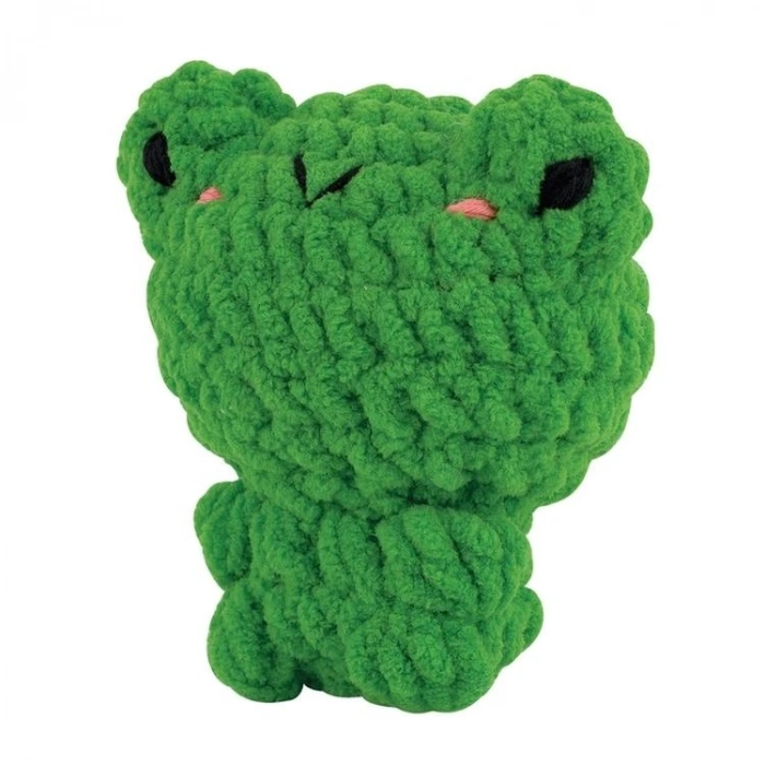 HELLO CRAFTS HC001 YARNIMALS AMIGURUMI ÖRGÜ KİTİ - FLOYD THE FROGE (1 SET)