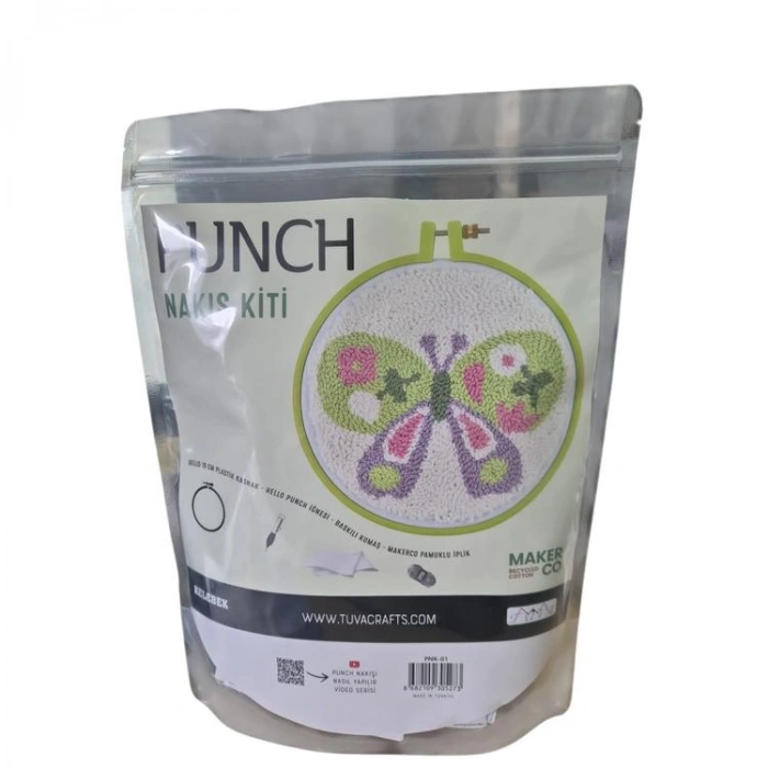 HELLO CRAFTS PNK01 PUNCH NAKIŞ KİTİ - KELEBEK
