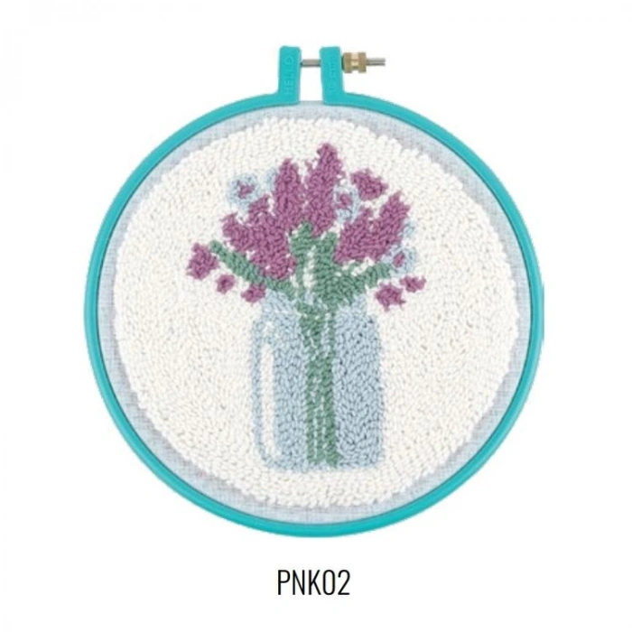 HELLO CRAFTS PNK02 PUNCH NAKIŞ KİTİ - LAVANTA