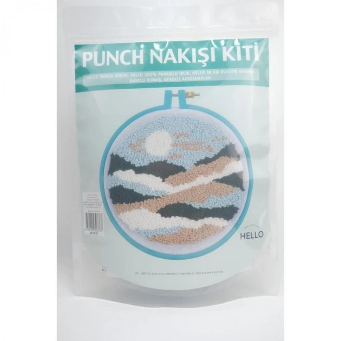 HELLO CRAFTS PNK08  PUNCH NAKIŞ KİTİ - GÜN BATIMI