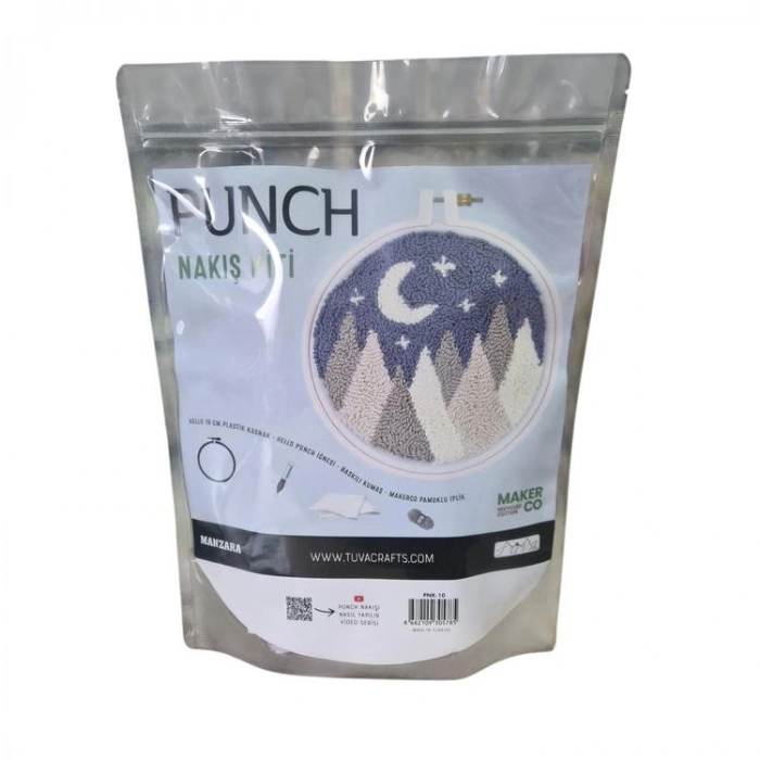 HELLO CRAFTS PNK10  PUNCH NAKIŞ KİTİ - MANZARA