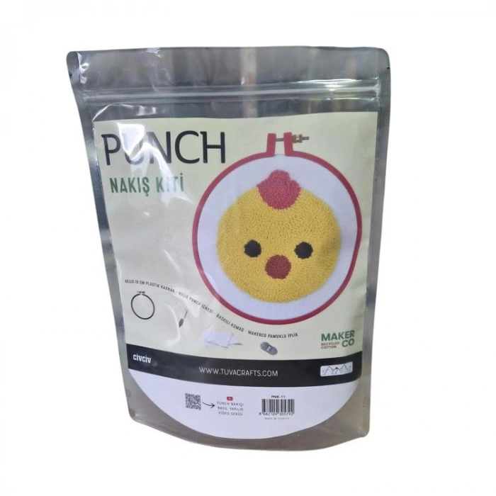HELLO CRAFTS PNK11  PUNCH NAKIŞ KİTİ - CİVCİV