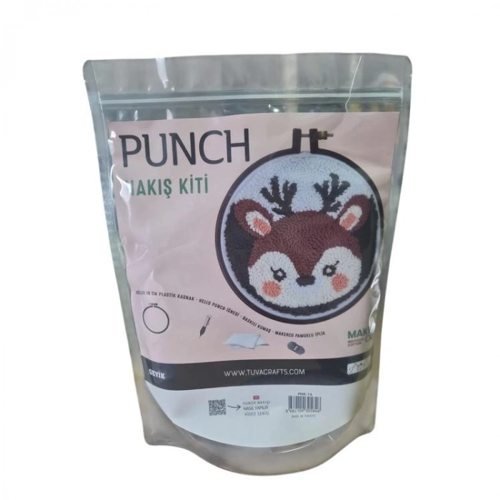 HELLO CRAFTS PNK16  PUNCH NAKIŞ KİTİ - GEYİK